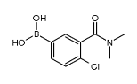 (4-Chloro-3-(dimethylcarbamoyl)phenyl)boronicacid