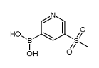 5-(Methylsulphonyl)pyridine-3-boronicacid