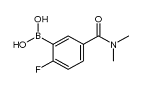 (5-(Dimethylcarbamoyl)-2-fluorophenyl)boronicacid