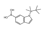 (1-(tert-Butyldimethylsilyl)-1H-indol-6-yl)boronicacid