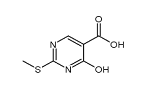 4-Hydroxy-2-(methylthio)pyrimidine-5-carboxylicacid