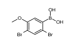 (2,4-Dibromo-5-methoxyphenyl)boronicacid