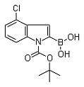 1-Boc-4-chloroindole-2-boronicacid