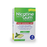 Nicotine polacrilex gum