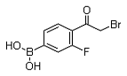 B-[4-(2-Bromoacetyl)-3-fluorophenyl]boronicacid