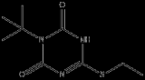 1,3,5-Triazine-2,4(1H,3H)-dione, 3-(1,1-dimethylethyl)-6-(ethylthio)-