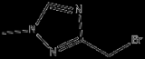 3-(bromomethyl)-1-methyl-1H-1,2,4-triazole