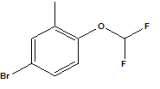 1-Bromo-3-methyl-4-(difluoromethoxy)benzene