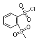 2-Methylsulfonylbenzenesulfonylchloride