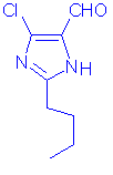 2-n-Butyl-4-chloro-5-formylimidazole