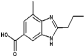 2-n-Propyl-4-Methyl-6-carboxy-benzimidazole