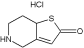 5,6,7,7a-Tetrahydrothieno[3,2-c] pyridine-2(4H)-one hydrochloride