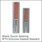 Black Quick Sealant RTV Silicone Gasket Sealant  MT12/MT15