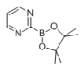 2-(4,4,5,5-tetramethyl-1,3,2-dioxaborolan-2-yl)pyrimidine?