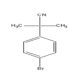 2-(4-bromophenyl)-2-methyl propionitrile
