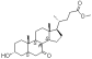 Methyl 7-keto-3alpha-hydroxy-5beta-cholanoate