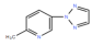 2-methyl-5-(2H-1,2,3-triazol-2-yl)pyridine