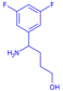 4-amino-4-(3,5-difluorophenyl)butan-1-ol