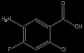 2-Chloro-4-fluoro-5-aminobenzoic Acid