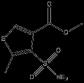 Methyl 4-(aminosulfonyl)-5-methylthiophene-3-carboxylate