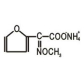 Sin-methoxyimino-furanyl-acetic acid ammonium salt