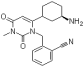 2-((6-((3r)-3-amino-1-piperidinyl)-3,4-dihydro-3-methyl-2,4-dioxo-1(2h)-pyrimidinyl)methyl)benzonitrile