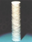 Wound depth filter cartridges