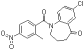 7-Chloro-1,2,3,4-tetrahydro-1-(2-methyl-4-nitrobenzoyl)-5H-1-benzazepin-5-one